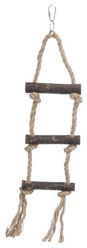 [5186] Natural Living Knoopladder, 3 Sporten, 85 cm