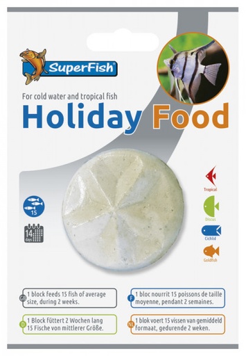 [A3060010] SUPERFISH HOLIDAY FOOD 1 STK