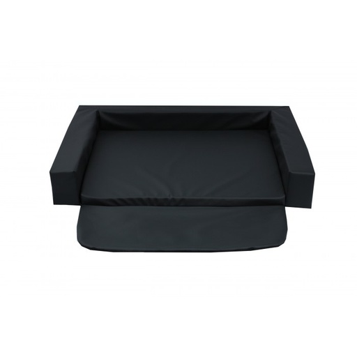 [BR_194946] Snobbs Car Basket Eco Leather black 97x88 cm