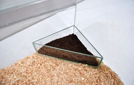 [593000] Waterbak/ zandbak 3 hoek  20*20*5cm