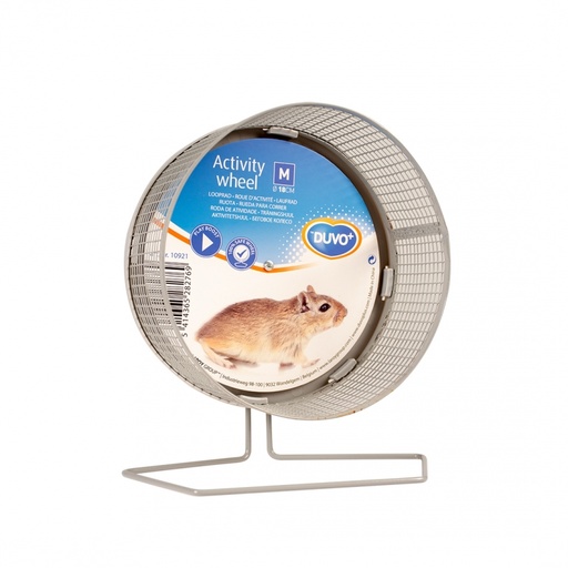 [BR_195000] METALEN LOOPRAD Ø18cm grijs
