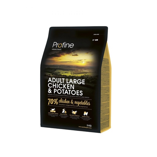 [BR_198141] Profine Adult Large Breed Chicken & Potatoes 3kg