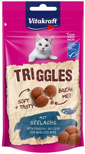 [35822] V* Vitakraft Yums Triggles koolvis 40gr
