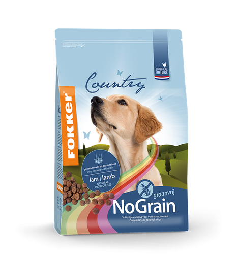 [25906] # Fokker Dog Country NoGrain 2,5 kg