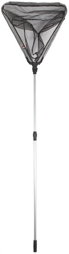 [FTI6848] LFT Opklapbaar Landingnet 2x100cm. 6mm Witvis (rubber coated)