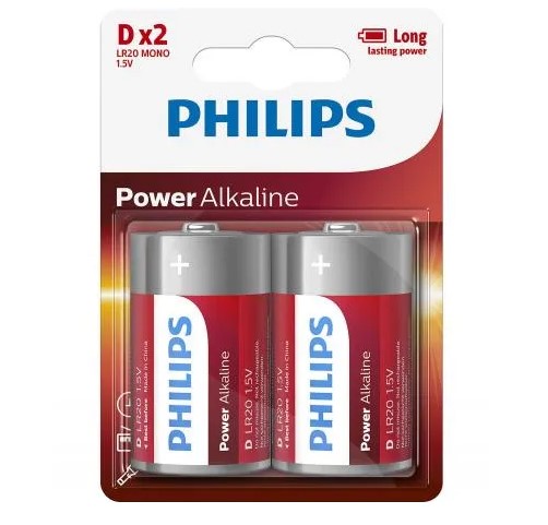 [37318] Philips PowerAlkaline D 1,5V