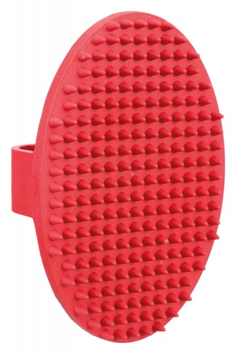 [2336] Massage-Borstel, rubber, 8 × 13 cm