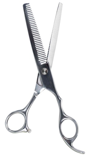 [23691] Prof.-Effileerschaar, enkelzijdig, RVS, 18 cm
