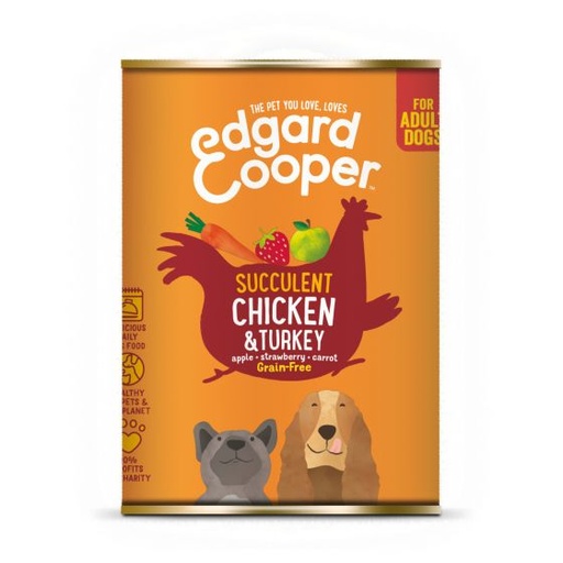 [25691               ] Edgard en Cooper hond blik kip 400gr