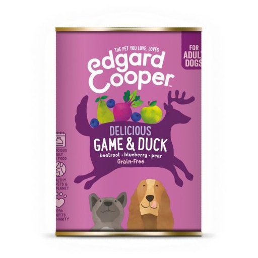 [BR_199250] Edgard en Cooper hond blik wild 400gr