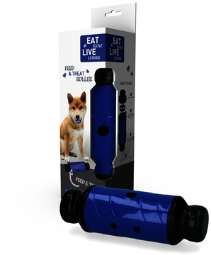 [BR_199332] Eat Slow Live Longer Feed & Treat L Blauw