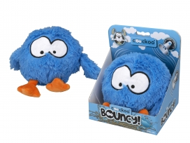 [BR_199425] COOCKOO DOG TOY BOUNCY JUMPING BALL SOUNDCHIP INCL. 28x19cm, BLUE