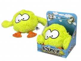 [BR_199426] COOCKOO DOG TOY BOUNCY JUMPING BALL SOUNDCHIP INCL. 28x19cm, LIME