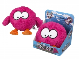 [BR_199427] COOCKOO DOG TOY BOUNCY JUMPING BALL SOUNDCHIP INCL. 28x19cm, PINK