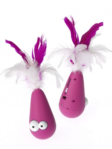 [BR_199432] COOCKOO CAT TOY WOBBLE 12,5X6,5 CM, PINK