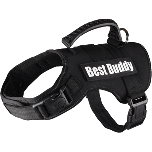 [518789] HARNAS BEST BUDDY URANUS ZWART XXL