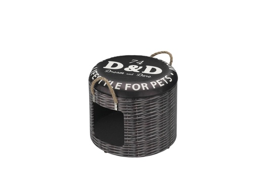 [BR_199504] # PETBOX RATTAN S - 30x26CM zonder binnenkusssen