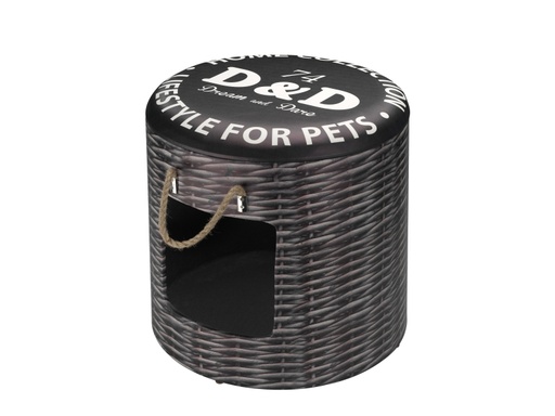 [BR_199506] # PETBOX RATTAN L - 42x40CM