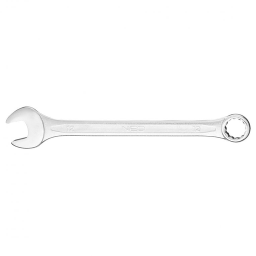 [BR_199576] Steek/ringsleutel 12mm DIN 3113, CrV Staal, TUV M+T