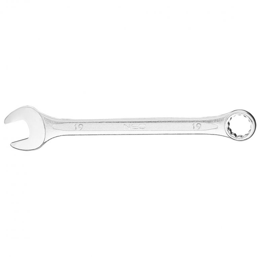 [BR_199583] Steek/ringsleutel 19mm DIN 3113, CrV Staal, TUV M+T