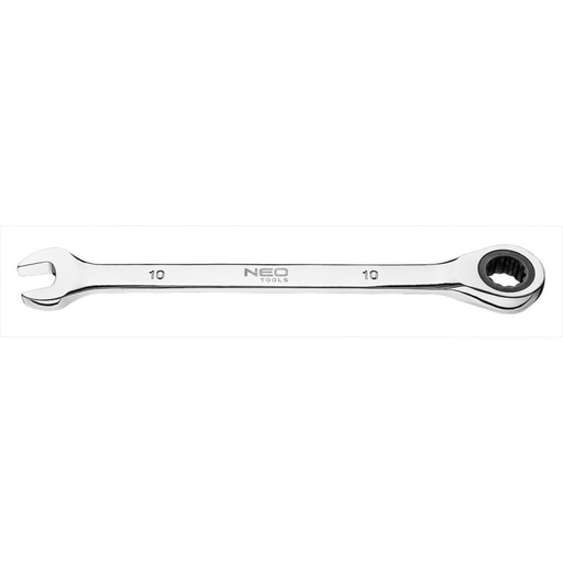[09-064] Steek/Ratelsleutel 10mm CrV Staal, TUV M+T