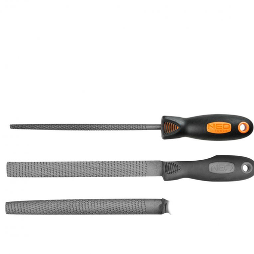[37-550] Houtrasp 200mm, Rond Grofte 2, T12 Staal, TPR Gecoat