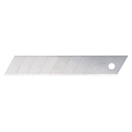 [64-010] Reservemes 18mm 10 Stuks Verpakking, 18 x 0,50mm, Traps