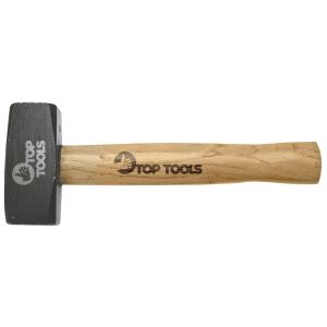 [02A010] Vuist 1000gr Houten Steel