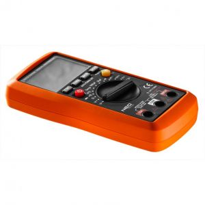 [BR_199769] Multimeter LCD 1999, Data Hold, DC, AC, DC C, C, UF, ?, K, CE en TUV M+T