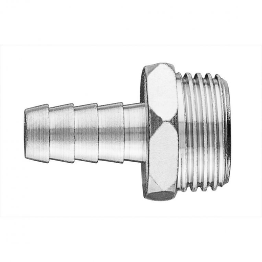 [12-617] Nippel met slang verbindstuk 10mm 1/2' buitendraad, 0-16 Bar, CE