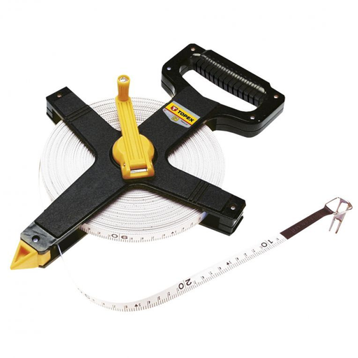 [BR_200085] Landmeter 50 mtr Fiberglas 13mm Band