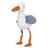 [BR_200132] BE NORDIC Meeuw Hinnerk, pluche, 35 cm