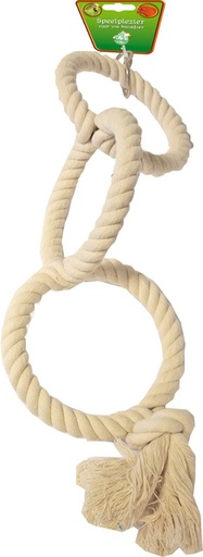 [BR_200215] KATOENEN TOUWRING KLEIN 13CM 3-RING