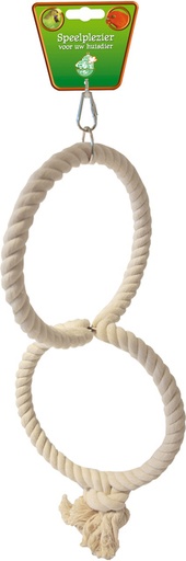 [BR_200217] KATOENEN TOUWRING MEDIUM 21CM 2-RING