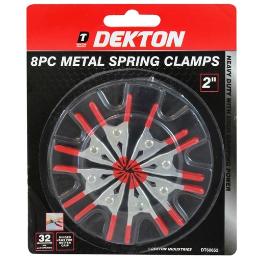 [BR_200286] METALEN ZEILKLEM 8STUKS 50MM