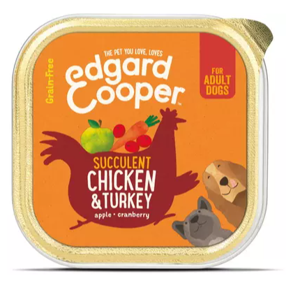 [25698] Edgard & Cooper hond kuipje kip box 150gr
