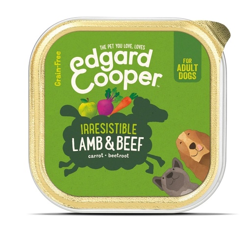 [25699] Edgard & Cooper hond kuipje lam box 150gr