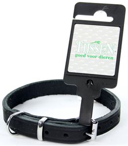 [BR_200386] Halsband Vetleer Zwart 16mm x 40cm