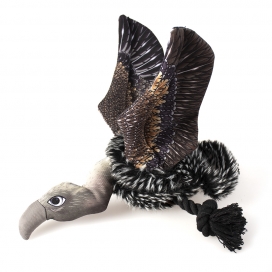 [BR_200422] Pluche Vliegende gier 9x27x26cm gemengde kleuren