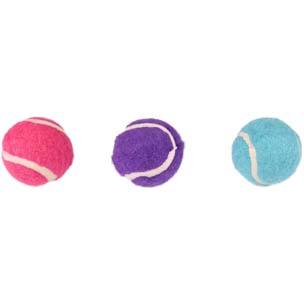 [BR_200795] PS TENNISBAL+BEL MULTI KLEUR 4CM