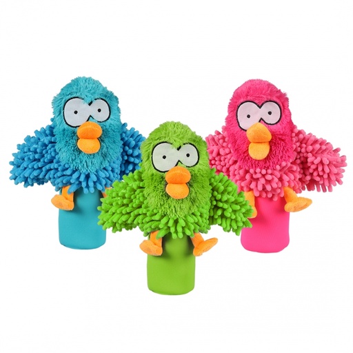 [BR_200852] Oohoo bottle squeaker 27cm blauw