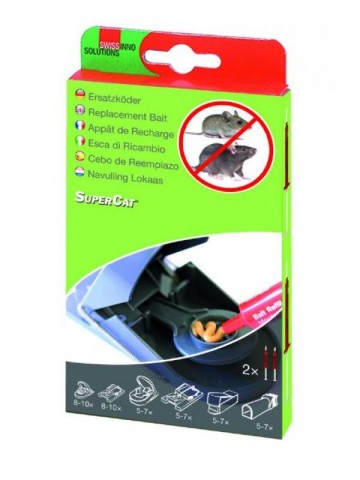 [BR_200989] Supercat Lokaasspuit 2x3gram muis/rat