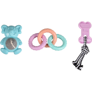 [BR_201219] HS LOEKIE 3 PUPPYSPEELTJES TPR