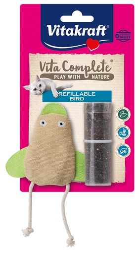 [BR_201277] Nature Vogel vulbaar catnip canvas