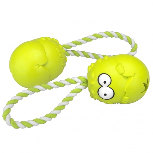 [BR_201451] Bumpies Met Touw Apple Yellowwish L - 13-30kg groen