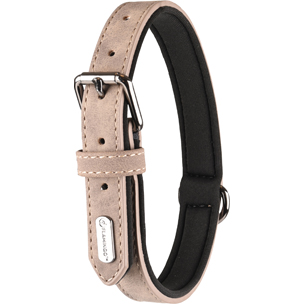 [BR_201631] HALSBAND DELU TAUPE 38/48CM 25MM