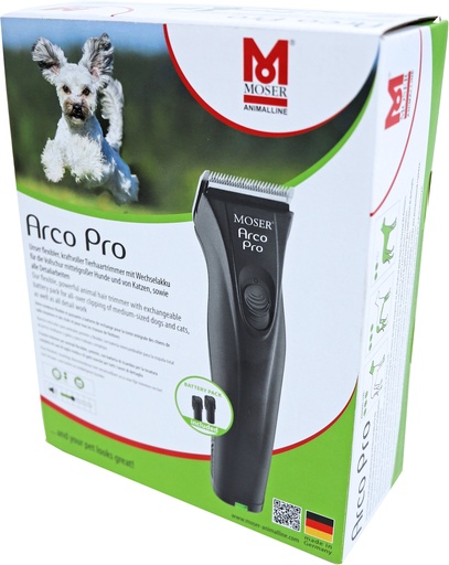 [020 0296] # TONDEUSE ARCO PRO INCL. 2 ACCUS