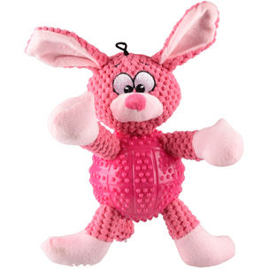 [BR_202099] HS KONIJN BESS + TPR ROZE 32 CM
