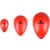 [BR_202136] HS EI OVO ROOD PLASTIC DIA.8x12,5CM