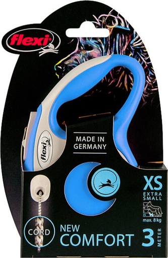[BR_202433] !ROLLIJN NEW COMFORT CORD XS BLAUW 3MTR